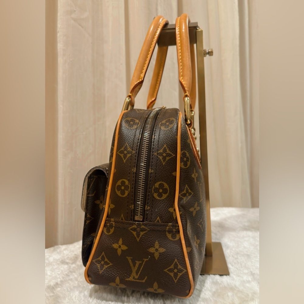 💯% Authentic Louis Vuitton ManhattanPM Monogram Handbag✨ - Picture 8 of 17